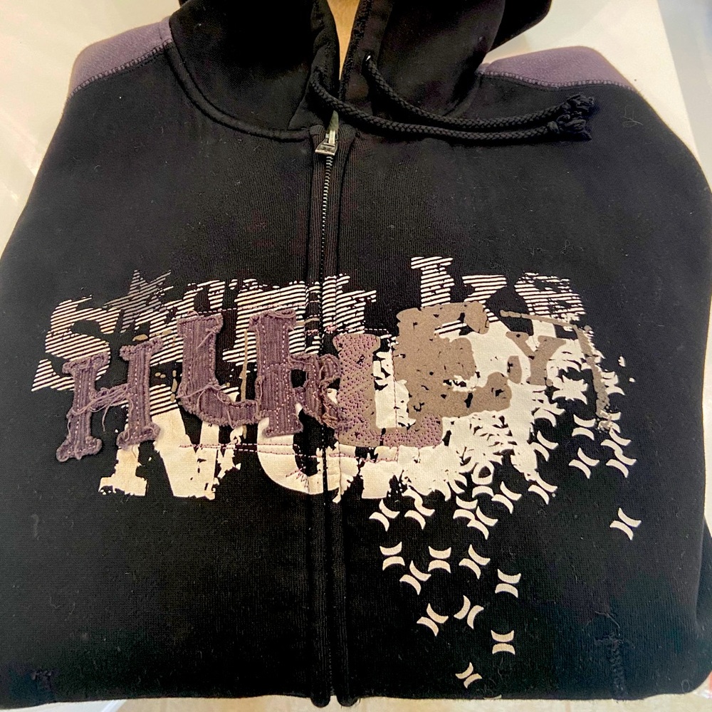 Hurley Zip Up Hoodie Jacket
